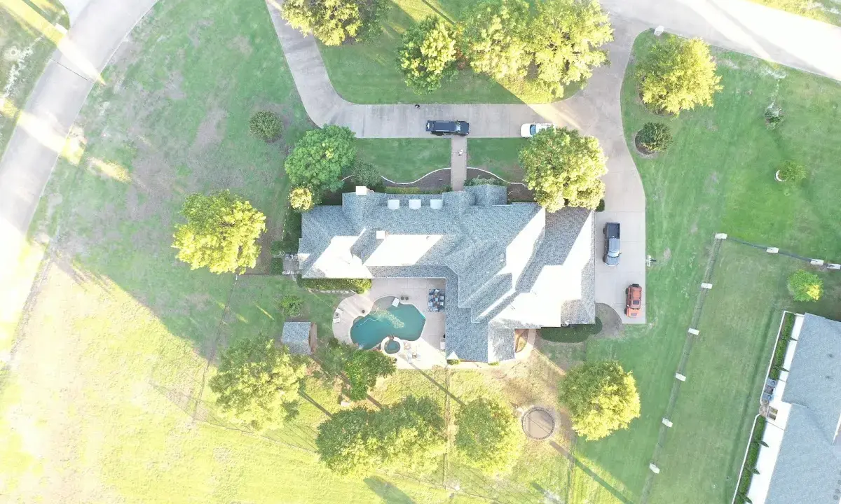 New shingle roof installation on a home in Huntley